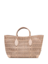 GIANNI CHIARINI - Borsa Tote Traforata con Doppi Manici - Beige | Lidia Shopping ® | Official Website