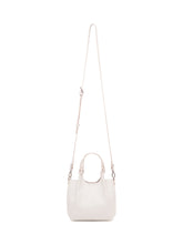 GIANNI CHIARINI - Dua Leather Handbag with Double Handle - White - LIDIASHOPPING® - Official Website