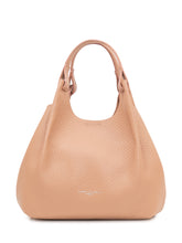 GIANNI CHIARINI - Dua Leather Shoulder Bag with Single Handle - Brown - LIDIASHOPPING® - Official Website