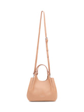 GIANNI CHIARINI - Dua Leather Shoulder Bag with Single Handle - Brown - LIDIASHOPPING® - Official Website