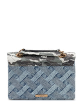 KURT GEIGER - Denim Bag with Crystal Embellishments - Green - LIDIASHOPPING® - Official Website