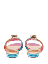 KURT GEIGER - Kensington Flat Sandals with Strap - Multicolor - LIDIASHOPPING® - Official Website