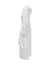 GIVENCHY - Abito Camicia Lungo con Drappeggio - Bianco | Lidia Shopping | Official Website