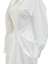 GIVENCHY - Abito Camicia Lungo con Drappeggio - Bianco | Lidia Shopping ® | Official Website