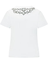 GIVENCHY - T-shirt con Stampa Gioiello - Bianco - LIDIASHOPPING® - Official Website