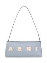MARNI - Museo Baguette Bag with Handle - Blue - LIDIASHOPPING® - Official Website