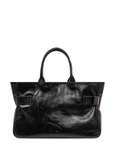 OSOI - Tote in Pelle con Cintura Decorativa - Nero | Lidia Shopping | Official Website