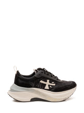 PREMIATA - Sneakers Hill con Lacci e Logo Laterale - Nero - LIDIASHOPPING® - Official Website
