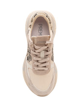 PREMIATA - Sneakers Lauryn con Inserti e Lacci - Beige - LIDIASHOPPING® - Official Website