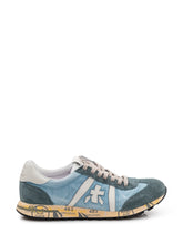 PREMIATA - Sneakers Lucy in Suede e Nylon - Blu - LIDIASHOPPING® - Official Website