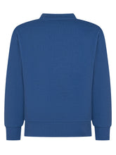 PALM ANGELS KIDS - Crewneck Sweatshirt with Logo - Blue - LIDIASHOPPING® - Official Website