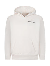 PALM ANGELS KIDS - Oversize Hoodie with Pocket - White - LIDIASHOPPING® - Official Website