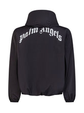 PALM ANGELS KIDS - Giacca con Cappuccio e Zip Frontale - Nero | Lidia Shopping | Official Website