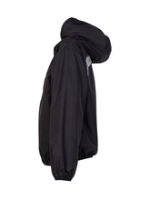PALM ANGELS KIDS - Giacca con Cappuccio e Zip Frontale - Nero | Lidia Shopping | Official Website