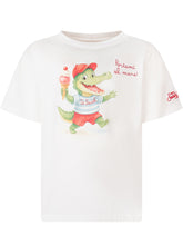 MC2 SAINT BARTH - T-shirt with Illustrated Front Print - White - LIDIASHOPPING® - Official Website