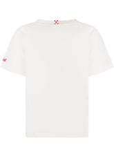 MC2 SAINT BARTH - T-shirt con Stampa Illustrata Frontale - Bianco - LIDIASHOPPING® - Official Website