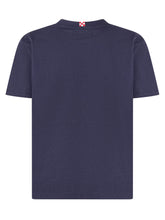 MC2 SAINT BARTH - T-shirt con Logo Stampato Frontale - Blu - LIDIASHOPPING® - Official Website