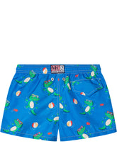 MC2 SAINT BARTH - All Over Print Swim Shorts - Blue - LIDIASHOPPING® - Official Website