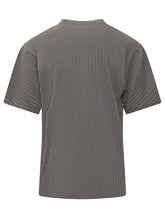 SATISFY - T-shirt con Texture a Coste e Logo Frontale - Grigio | Lidia Shopping | Official Website