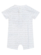 GUESS KIDS - Romper in Jersey with All Over Print - Beige - LIDIASHOPPING® - Official Website
