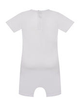 GUESS KIDS - Short Sleeve Romper with Bear Print - White - LIDIASHOPPING® - Official Website