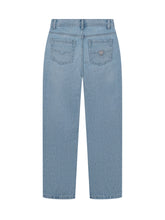 GUESS KIDS - Regular Fit Jeans with Pockets and Distressed Details - Blue - LIDIASHOPPING® - Official Website