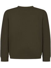 GUESS KIDS - Crewneck Sweatshirt with Embossed Logo - Green - LIDIASHOPPING® - Official Website