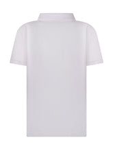 GUESS KIDS - Polo Shirt with Collar and Bear Embroidery - White - LIDIASHOPPING® - Official Website