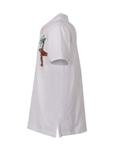 GUESS KIDS - Polo Shirt with Collar and Bear Embroidery - White - LIDIASHOPPING® - Official Website