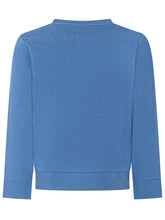 GUESS KIDS - Crewneck Sweatshirt with Print - Blue - LIDIASHOPPING® - Official Website