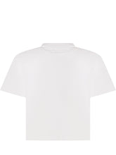 GUESS KIDS - Floral Print Crop T-shirt - White - LIDIASHOPPING® - Official Website