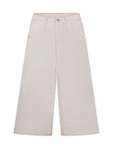 GUESS KIDS - Wide Leg Rigid Denim Pants - Beige - LIDIASHOPPING® - Official Website
