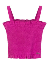 GUESS KIDS - Smocked Strap Top - Purple - LIDIASHOPPING® - Official Website