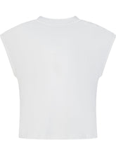 GUESS KIDS - T-shirt Senza Maniche con Ricamo - Bianco - LIDIASHOPPING® - Official Website