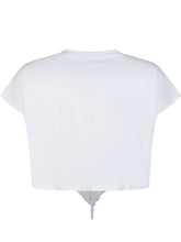 GUESS KIDS - Knot Logo T-shirt - White - LIDIASHOPPING® - Official Website