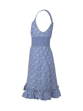 GUESS KIDS - Oxford Tank Dress with Ruffle Hem - Blue - LIDIASHOPPING® - Official Website