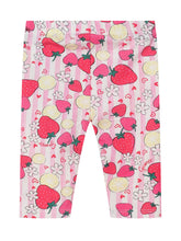 GUESS KIDS - Capri Leggings with Fruit Print - Pink - LIDIASHOPPING® - Official Website