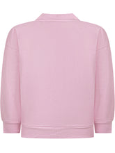 GUESS KIDS - Long Sleeve Zip Sweatshirt with Ruffle Detail - Pink - LIDIASHOPPING® - Official Website