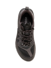 ECCO - Running Sneakers with Perforated Panels and Laces - Black - LIDIASHOPPING® - Official Website