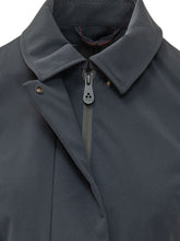 PEUTEREY - Collared Jacket with Flap Pockets - Blue - LIDIASHOPPING® - Official Website