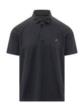 PEUTEREY - Polo a Maniche Corte con Bottoni - Blu - LIDIASHOPPING® - Official Website