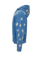 KIDSUPER - Zip Up Hoodie with Star Print - Blue | Lidia Shopping ® | Official Website