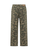 KIDSUPER - Jeans Camouflage con Tasche - Verde - LIDIASHOPPING® - Official Website