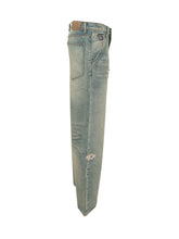 KIDSUPER - Jeans con Motivo Grafico e Borchie - Blu - LIDIASHOPPING® - Official Website