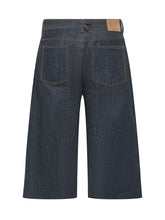 KIDSUPER - Bermuda in Denim con Borchie - Blu - LIDIASHOPPING® - Official Website