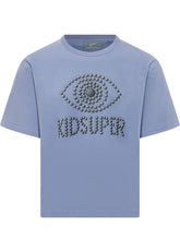 KIDSUPER - T-shirt with Graphic Print - Purple - LIDIASHOPPING® - Official Website