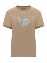 KIDSUPER - T-shirt con Stampa Grafica - Marrone - LIDIASHOPPING® - Official Website