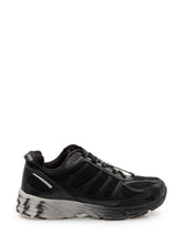 44 LABEL GROUP - Low Top Sneakers with Laces and Mesh Inserts - Black - LIDIASHOPPING® - Official Website