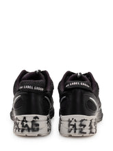 44 LABEL GROUP - Low Top Sneakers with Laces and Mesh Inserts - Black - LIDIASHOPPING® - Official Website