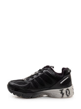 44 LABEL GROUP - Low Top Sneakers with Laces and Mesh Inserts - Black - LIDIASHOPPING® - Official Website